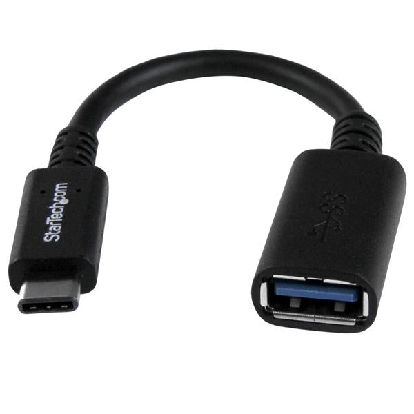 StarTech.com USB3.0 6in USBC to USBA Adapter Cable MF - UK BUSINESS SUPPLIES