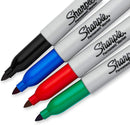 Sharpie Permanent Marker Fine Tip 0.9mm Line Assorted Standard Colours (Pack 4) - 1985858 - UK BUSINESS SUPPLIES