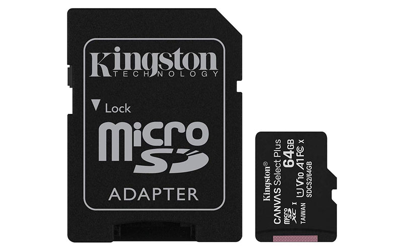 64GB CS Plus C10 MicroSDHC and Adapter - UK BUSINESS SUPPLIES