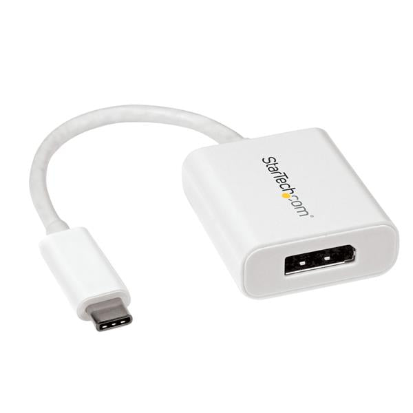 StarTech.com USB C to DP Adapter 4K 60Hz White - UK BUSINESS SUPPLIES