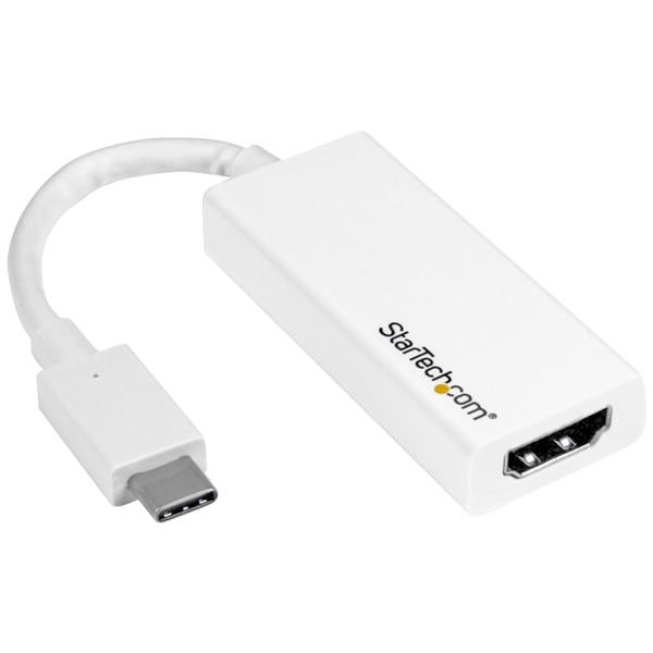 StarTech.com USB C to HDMI Adapter 4K 60Hz White - UK BUSINESS SUPPLIES