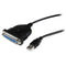 StarTech.com 6ft USB to DB25 Parallel Printer Adapter - UK BUSINESS SUPPLIES