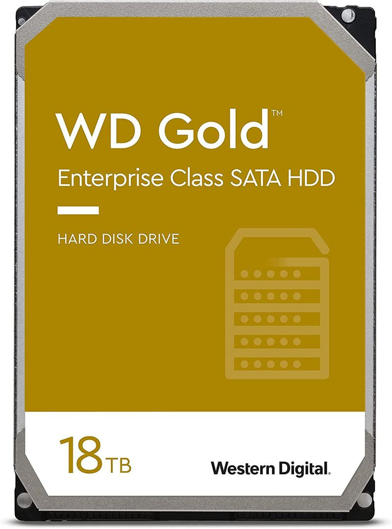 Western Digital Gold 3.5 Inch 18TB Serial ATA HDD - UK BUSINESS SUPPLIES