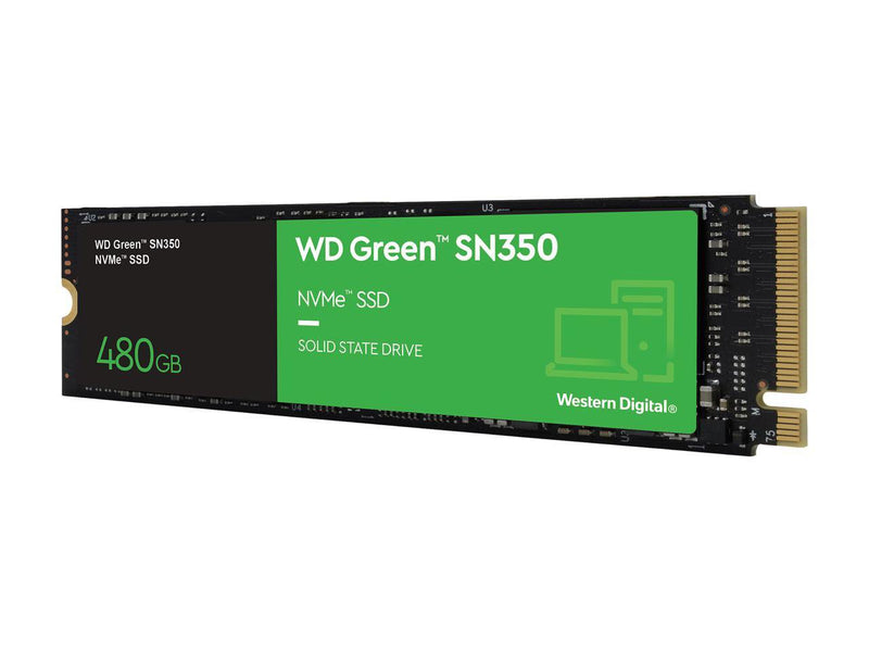 Western Digital Green 480GB PCIe G3 QLC NVMe M.2 Internal Solid State Drive - UK BUSINESS SUPPLIES