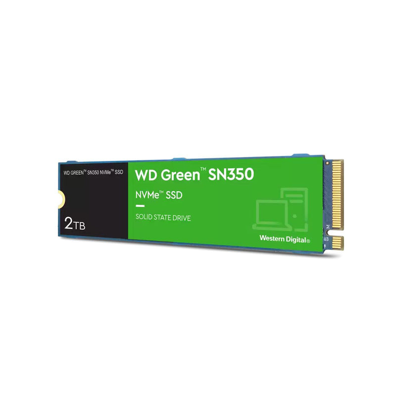 Western Digital Green 2TB PCIe G3 QLC NVMe M.2 Internal Solid State Drive - UK BUSINESS SUPPLIES