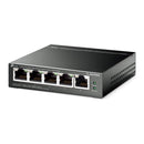 TP Link 5 Port Gigabit Easy Smart Switch with 4 PoE Plus Ports - UK BUSINESS SUPPLIES