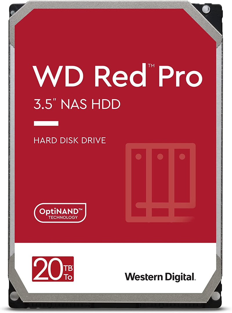 Western Digital Red Pro 20TB SATA 6Gbs 3.5 Inch Internal Hard Disk Drive - UK BUSINESS SUPPLIES