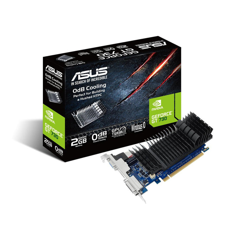 ASUS GT730 SL NVIDIA GeForce 730 2GB GDDR5 Graphics Card - UK BUSINESS SUPPLIES