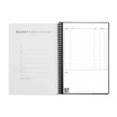 Rocketbook Fusion Executive A5 Reusable Smart Notebook 42 Multi-Format Style Pages Black 505468 - UK BUSINESS SUPPLIES