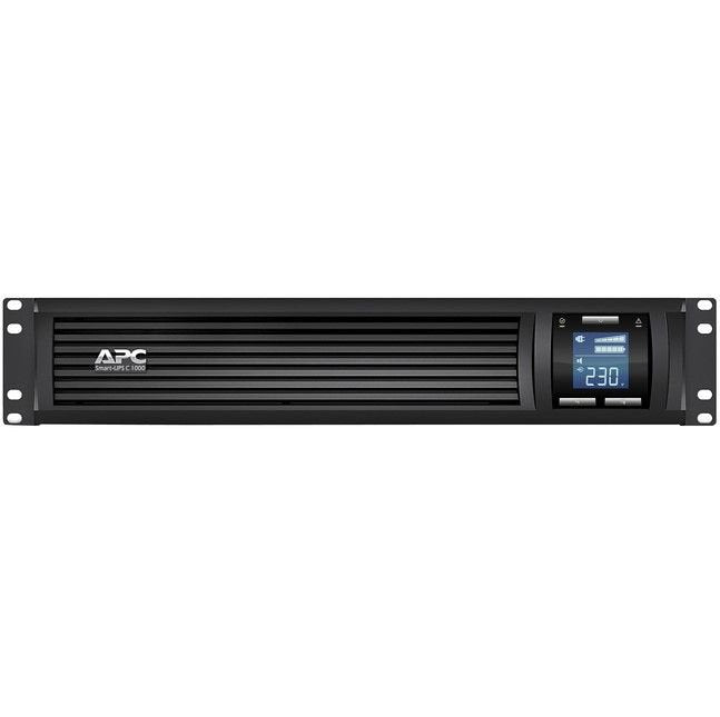 APC Smart-UPS C Line-Interactive 1 kVA 600W 230V 2U Rack Mount 4 AC Outlets - UK BUSINESS SUPPLIES