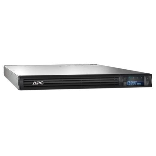 APC SmartUPS Line Interactive 1.5 kVA 1000W 1U 230V Rack Mount 4 AC Outlets - UK BUSINESS SUPPLIES