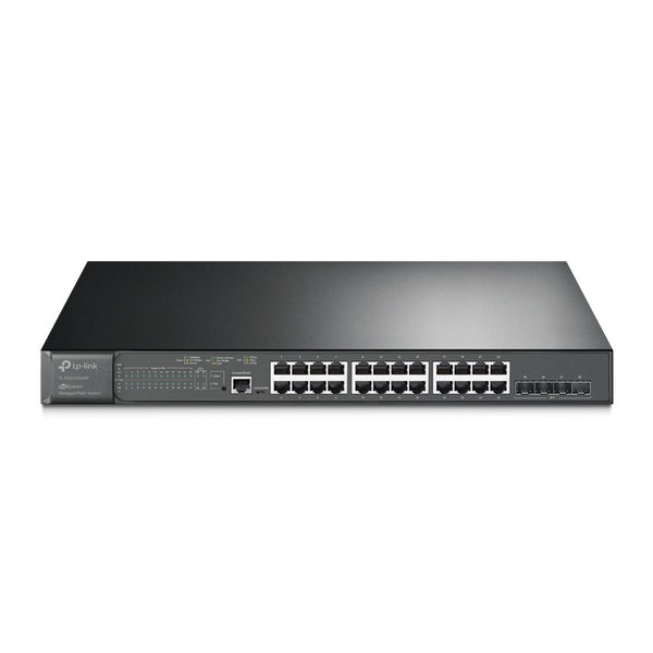 TP-Link JetStream 24-Port Gigabit and 4-Port 10GE SFP Plus L2 Managed Switch - UK BUSINESS SUPPLIES