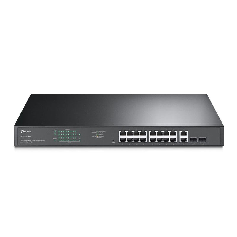 TP-Link JetStream 16-Port Gigabit Easy Smart Power over Ethernet Switch - UK BUSINESS SUPPLIES