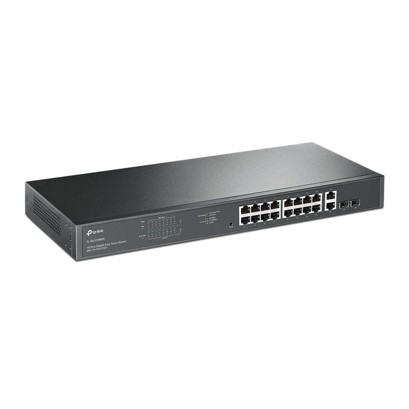 TP-Link JetStream 16-Port Gigabit Easy Smart Power over Ethernet Switch - UK BUSINESS SUPPLIES