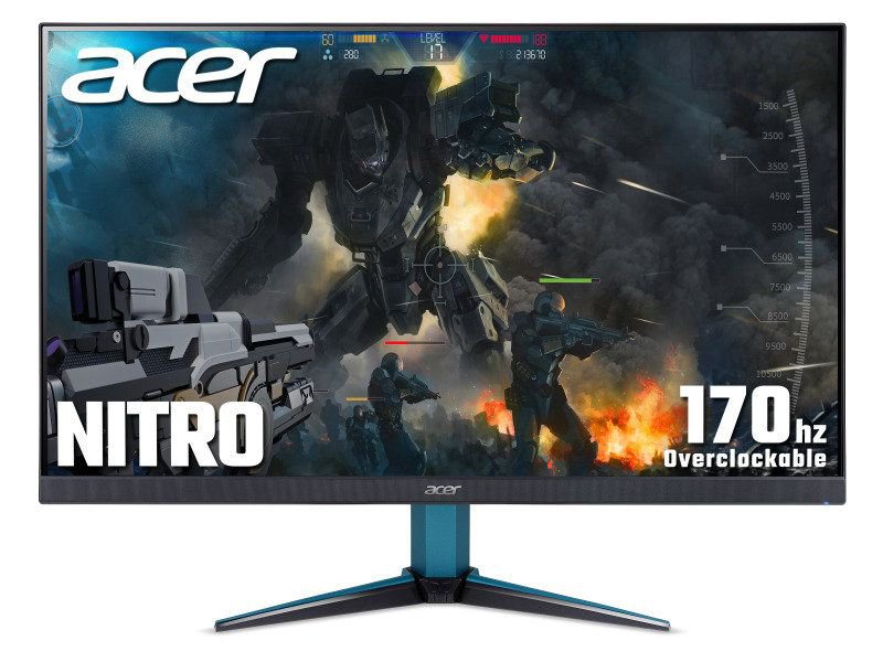 Acer NITRO VG2 VG272U 27 Inch IPS Wide Quad HD HDMI DisplayPort Gaming Monitor - UK BUSINESS SUPPLIES