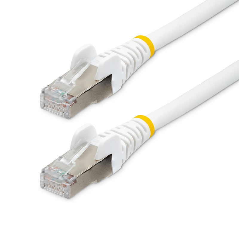 StarTech.com 3m CAT6a Snagless RJ45 Ethernet White Cable with Strain Reliefs - UK BUSINESS SUPPLIES