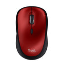 Trust Yvi Plus 1600 DPI Optical RF Wireless Optical Red Eco Mouse - UK BUSINESS SUPPLIES