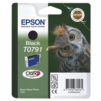 Epson T0791 Owl Black High Yield Ink Cartridge 11ml - C13T07914010 - UK BUSINESS SUPPLIES