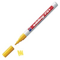 edding 751 Paint Marker Bullet Tip 1-2mm Line Yellow (Pack 10) - 4-751005 - UK BUSINESS SUPPLIES