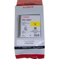 Canon PFI102Y Yellow Standard Capacity Ink Cartridge 130ml - 0898B001 - UK BUSINESS SUPPLIES