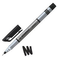 STABILO SENSOR Fine liner Pen 0.3mm Line Black (Pack 10) 189/46 - UK BUSINESS SUPPLIES