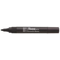 Sharpie M15 Permanent Marker Bullet Tip 2mm Line Black (Pack 12) - S0192584 - UK BUSINESS SUPPLIES