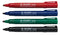 ValueX Permanent Marker Bullet Tip 2mm Line Assorted Colours (Pack 4) - K30-WLT4 - UK BUSINESS SUPPLIES