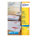 Avery Inkjet Address Label 63.5x34mm 24 Per A4 Sheet White (Pack 600 Labels) J8159-25 - UK BUSINESS SUPPLIES