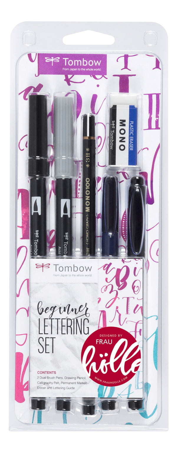 Tombow Beginners Hand Lettering Set - LS-BEG - UK BUSINESS SUPPLIES