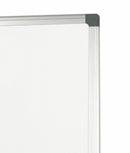 Bi-Office Maya Gridded Double Sided Non Magnetic Whiteboard Melamine Aluminium Frame 600x450mm - MA0221170 - UK BUSINESS SUPPLIES