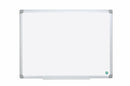 Bi-Office Earth-It Non Magnetic Melamine Whiteboard Aluminium Frame 1800x1200mm - MA2700790 - UK BUSINESS SUPPLIES