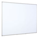 Bi-Office Maya Non Magnetic Melamine Whiteboard Grey Plastic Frame 1200x1800mm - MB8512186 - UK BUSINESS SUPPLIES