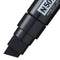 Pentel N50XL Permanent Marker Jumbo Chisel Tip 17mm Line Black (Pack 6) - N50XL-A - UK BUSINESS SUPPLIES