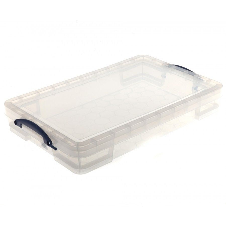 Really Useful Clear Plastic Storage Box 20 Litre - UK BUSINESS SUPPLIES ...