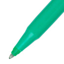 Pentel R50 Rollerball Pen 0.8mm Tip 0.4mm Line Green (Pack 12) - R50-D - UK BUSINESS SUPPLIES