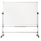 Bi-Office Earth-It Revolver Double Sided Magnetic Enamel Whiteboard Aluminium Frame 1200x900mm - RQR0224 - UK BUSINESS SUPPLIES