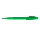 Pentel Original Sign Pen S520 Fibre Tip Pen 2mm Tip 1mm Line Green (Pack 12) - S520-D - UK BUSINESS SUPPLIES