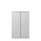 Phoenix SCL Series 2 Door 3 Shelf Steel Storage Cupboard in Grey with Key Lock SCL1491GGK - UK BUSINESS SUPPLIES