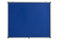 Bi-Office Fire Retardant Blue Felt Lockable Noticeboard Display Case 8 x A4 924x653mm - ST350101150 - UK BUSINESS SUPPLIES