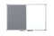 Bi-Office Maya Combination Board Grey Felt/Non Magnetic Whiteboard Aluminium Frame 1800x1200mm - XA2720170 - UK BUSINESS SUPPLIES